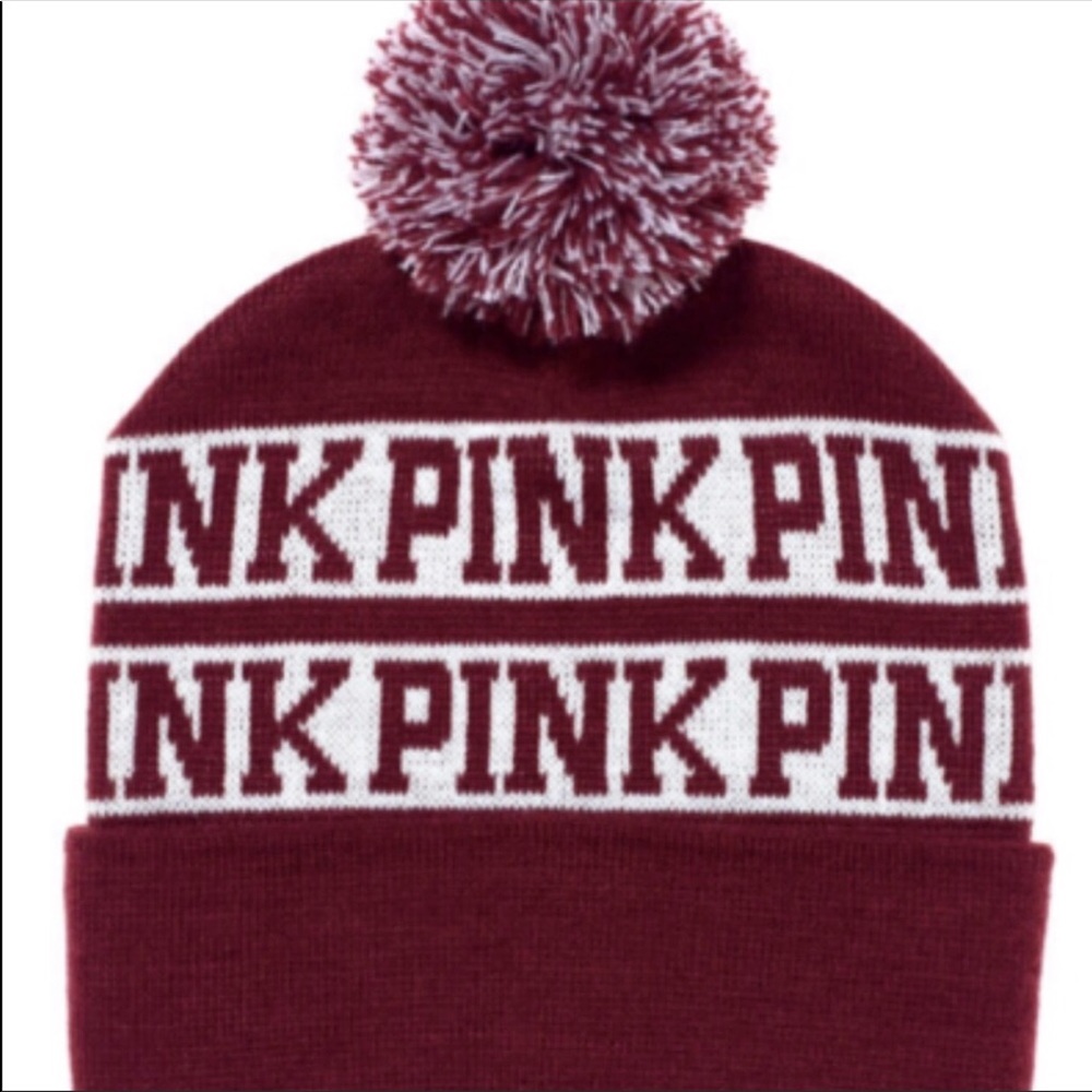 Victoria’s Secret pink beanie